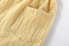 2 4 6 8 10 Years Boys Shorts Kids Sport Pant Baby Summer Clothes Children Linen Soft Cotton Shorts Newborn Toddler Casual Shorts