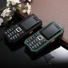 هاتف محمول متين M6000 GSM 2G Network 4 بطاقات SIM Magic Voice مقبس 3.5 مم شاشة 2.4 بوصة لوحة مفاتيح كبيرة هاتف محمول لكبار السن