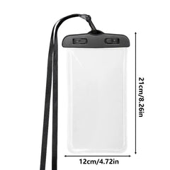 Cell Phone Waterproof Pouch Waterproof Cell Phone Case Dry Bag Touchscreen Function Transparent For Travel Rainy Cruise Ship