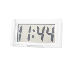 Mini Digital Clock Large Screen Car Dashboard Electronic Clock Self-adhesive Mini Clock Car Clock For Truck Dashboard