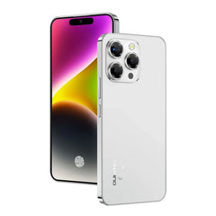 هاتف OUKITEL P1 الذكي فائق النحافة - Android 14 Helio G99 شاشة AMOLED مقاس 6.7 بوصة وتردد 120 هرتز وذاكرة وصول عشوائي (RAM) سعة 8 جيجابايت وذاكرة قراءة فقط (ROM) سعة 256 جيجابايت وكاميرا بدقة 50 ميجابكسل وبطارية 5150 مللي أمبير في الساعة وتقنية NFC