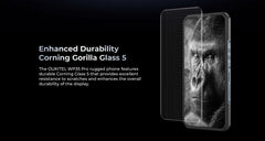 Oukitel WP35 PRO Rugged Smartphone 5G 11000mAh 36GB+512GB, 6.6" 2.4K Display Andiron 14, 64 MP, NFC Cell Phone