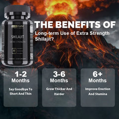 HABUMAMA Pure Himalayan Shilajit Capsules - Supports Healthy Aging Bones and Joints, Improves Energy, Endurance and Muscle Recov