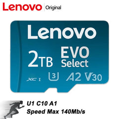 Lenovo 2TB Memory SD Card 1TB 512GB 256GB A2 U3 Micro TF SD Card 128GB High Speed MLC TF Card For Nintendo Switch Ps4 Games