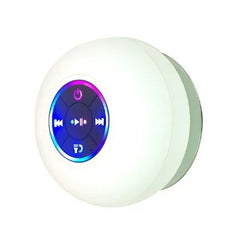 VIKEFON Portable Bluetooth Audio Ipx4 Waterproof Led Lights Bathroom Outdoor Large Suction Cup Can Be Adsorbed Wall Speaker