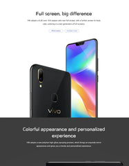 هاتف ذكي VIVO Y85 عالمي يعمل بنظام Android 4G مفتوح 6.26 بوصة 4 جيجابايت 64 جيجابايت كاميرا 13 ميجابكسل جميع الألوان بحالة جيدة هاتف مستعمل