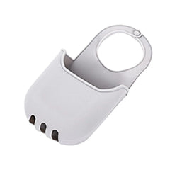 L69A Silicone Sink Storage Sink Hangings Storage Bag Dish Sponge Holder Soap Dish Drainer Versatile Home