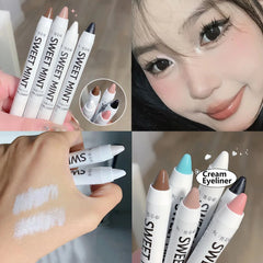 White Eyeliner Multicolour Shiny Glitter Eyeshadow Pencils Eye Tip Brightening Waterproof High-gloss Silkworm Pen Eye Makeup