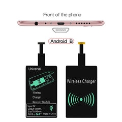 Wireless Charger Receiver Phone Charger Coil USB-C For iPhone 5 5s 6 6s 7 7 Plus Xiaomi Samsung Micro USB Type C Fast Receptor