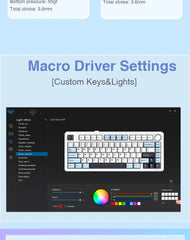 AULA F75 2.4G Wireless/Bluetooth/Wired Gaming Mechanical Keyboard RGB Customized 75% Layout OEM Profile Gasket Structure