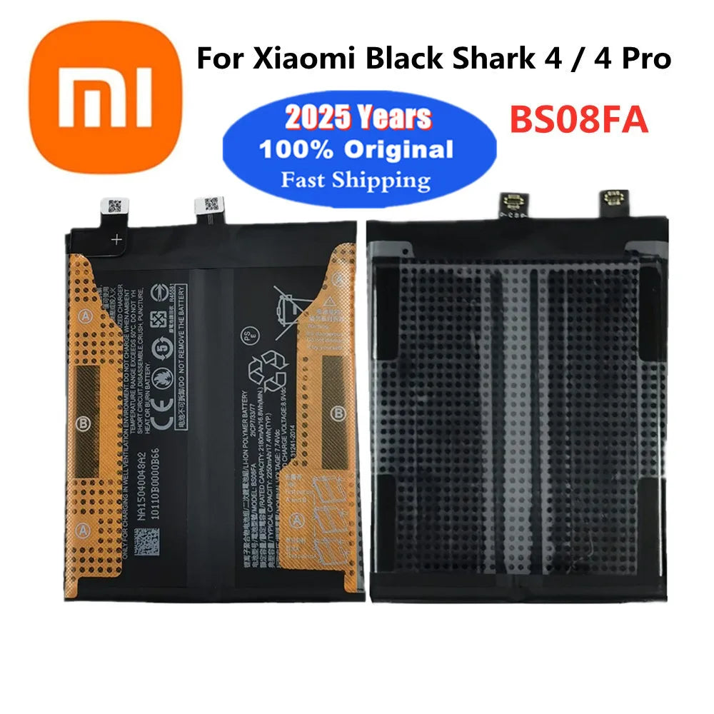 2025 Years 4500mAh BS08FA Original Battery For Xiaomi Black Shark 4Pro 4S 4 Pro Phone Replacement Bateria + Tools In Stock