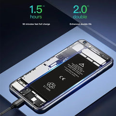 بطارية بديلة لهاتف iPhone 6 6S 5 5S SE 6P 6SP 7 7Plus 8 8Plus X XR XS 11 SE2 4 4G 4S Pro MAX + أدوات مجانية