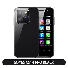 هاتف ذكي صغير SOYES XS14 Pro 4G يعمل بنظام Android 9.0 وذاكرة وصول عشوائي 3 جيجابايت وذاكرة داخلية 64 جيجابايت وبطارية 2600 مللي أمبير في الساعة وخاصية التعرف على الوجه وشاشة 3.0 بوصة وهاتف محمول صغير يدعم WhatsApp وGoogle Phone