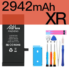 PINZHENG Real High Capacity Battery For iPhone X XR XS Max 12 13 Mini Pro Max 11 Pro Max Replacement Bateria Warranty One Year