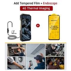 Ulefone Armor 27T 4G THERMAL BY FLIR® Rugged Phone 10600mAh Up to 24GB+256GB  6.78"FHD 120Hz Night Vision Android 14 Smartphone