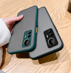 جراب هاتف مقاوم للصدمات لهاتف Xiaomi Mi 14T 13T 12T 14 12 13 11 Lite 5G NE 12X Poco X5 X3 NFC F3 F5 Pro غطاء خلفي صلب بإطار ناعم