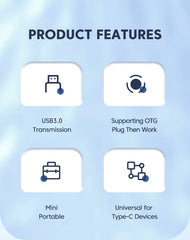 Toocki OTG USB 3.0 To Type C Adapter Micro To Type C Male To USB 2.0 Female Converter for Macbook Xiaomi Samsung OTG Connector