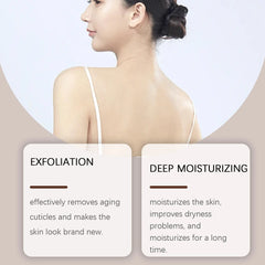 Body Exfoliating Scrub Deep Cleansing Moisturize the Skin Hydration Nourishes Brightens Skin improve roughness Body Moisturizer