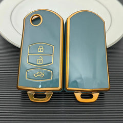 For Mazda Demio 2 3 5 6 M3 M5 M6 CX-5 CX7 CX9 RX8 MX5 MPV 2/3 Buttons TPU Shell Fob Holder Car Key Case Cover Keyless