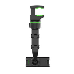 360 Degree Rotatable Universal Car Phone Holder Multifunctional Auto Rearview Mirror Seat Clip Bracket Cell Phone Holder