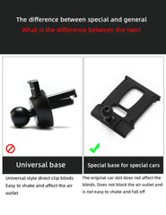 For BMW 3 5 7 Series X2 X3 X4 X5 X6 X7 E46 E60 E90 F10 F30 G20 Car Mobile Phone Holder Base Fixed Air Outlet Bracket Accessory