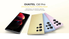 【العرض الأول عالميًا】هاتف Oukitel C61 Pro الذكي بشاشة 6.88 بوصة عالية الدقة + 90 هرتز وذاكرة 8 جيجابايت وذاكرة 256 جيجابايت ونظام تشغيل أندرويد 15 NFC وكاميرا 13 ميجابكسل وبطارية 5150 مللي أمبير في الساعة