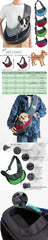 Pet Cat Dog Carrier Backpack Travel Tote Shoulder Bags Mesh Sling Carry Pack Pet Carrying Supplies Crossbody Shoulder Bag