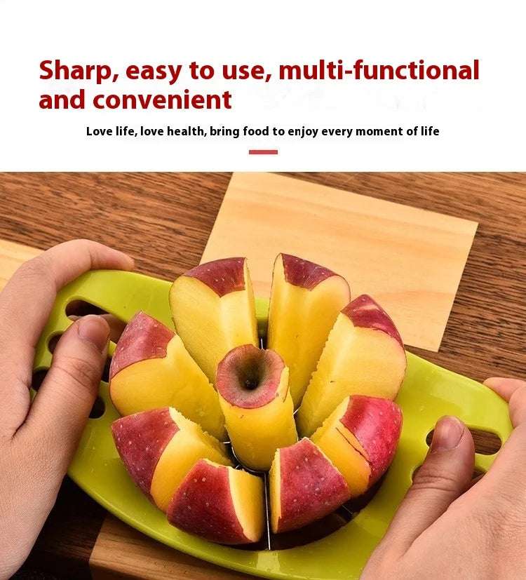 Stainless Steel for Apple-Cutter Slice Apples in Seconds with this 1pc Stainless Steel for Apple-Cutter