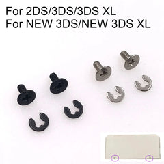 1set For 2DS 3DS LL XL New 3DS 3DSLL 3DSXL Battery Back Cover Screw Shell Screws Mount Repair Secure
