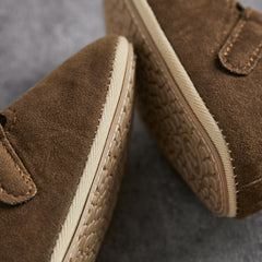 Fashion New Baby Flats Shoes Moccasins Soft Sole Non-slip First Walkers Indoor Outdoor Rubber Toddler Shoes for Girls Boys