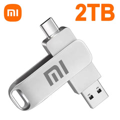Xiaomi USB 3.2 16TB USB Flash Drive Memory Type-c 2-In-1 8TB 16TB OTG Pendrive 2TB High Speed Flash Disk 2TB For Computer