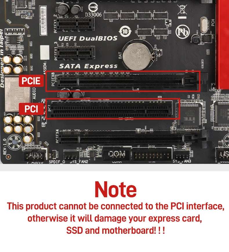 JEYI M.2 NVME SSD to PCIE X1 Adapter Card, 2280 SSD PCIe 3.0 4.0 Expansion Card for Desktop PC, PCI-E GEN4 16Gbps Full Speed SK1