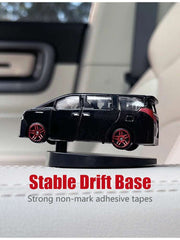 Drifting MPV Van Car Model Dashboard Ornaments Cool Fun Swing Moving Turning Interior Accessories Commercial Vehicle Decor Items