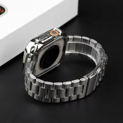 سوار من الفولاذ المقاوم للصدأ لساعة Apple Watch Ultra 2 مقاس 46 مم 49 مم 40 مم 44 مم 42 مم 41 مم 45 مم سوار IWatch Series 10 9 8 7 SE 6 5 4