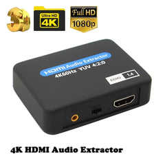 HDMI-Compatible Audio Extractor Stereo Audio Converter 3.5mm 4k X 2k Audio Splitter Adapter For PS4 TV DVD Home Theater