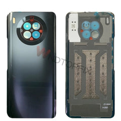 6.67" For Huawei Honor 50 Lite Back Battery Cover Housing With Camera Frame Without Flash For Honor 50Lite Back Cover +Sticker