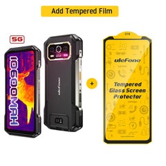 هاتف Ulefone Armor 27T Pro 5G Rugged Phone 10600mAh Android 14 هاتف ذكي 50MP + 64MP كاميرا ليلية 6.78 بوصة 120 هرتز 24GB + 256GB NFC Mobile