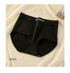 3PCS/set Color Panties Cotton Women Comfortable High-waist Underwear Soft Lingerie Breathable Female Panty Fitness Sports Briefs