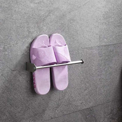Self Adhesive Toilet Paper Towel Holder Punch-free Roll Paper Holder Kitchen Hook Storage Holder Stainless Steel Wall Mount Hook