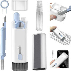 7-in-1 Keyboard Cleaning Kits Airpods Cleaner Headset Cleaner Pen Laptop Screen Cleaning Bluetooth Earphones Cleaning Kit