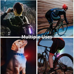 RGB Bicycle Lights Bike Tail Light 600/750 mah Memory Mode Rainbow LED Warning USB Waterproof Helmet Scooter Rear Taillight