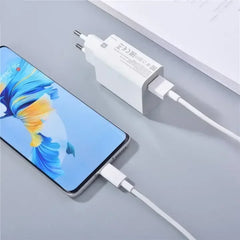 Xiaomi Original 120W Ultra Fast Charger QC 5.0 EU Plug 6A Type C Cable For IPhone Pro Max Samsung Rapid Charging Adapter 2025