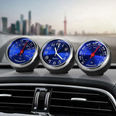 Car Ornament Automotive Clock Auto Watch Thermometer Hygrometer Home Automobiles Interior Decoration Clock In Car Accessories