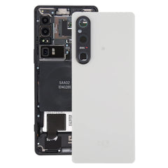 Original Battery Back Cover for Sony Xperia 1 V with Camera Lens Cover Phone Rear Housing Case Replacement
