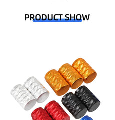 4pcs Universal Car Wheel Tire Valve Stem Caps Dust Covers Aluminum Tire Wheel Stem Air Valve Cap Car Accessories