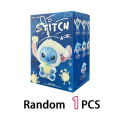 15CM New Stitch Eat Something Before Sleep Series Blind Box Plush Dolls Pendant Cute Doll Ornament Mystery Box Surprise Toy Gift