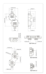 110pcs/90pcs Kailh Hot-swappable PCB Socket CPG151101S11 For Outemu Cherry MX Switches Mechanical Keyboard Axis DIY Connector
