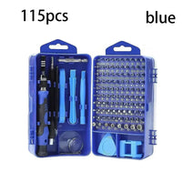 115 in 1 Multifunctional Precision Magnetic Screwdriver Set Computer PC Mobile Phone Equipment Repair Screwdrive Kit Hand Tools - Mumzar