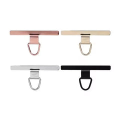 1/4 pcs Universal Metal Phone Lanyard Gasket Patch Durable Ultra Thin Mobile Phone Sling Rope Card Clip Strap Hang Cord Tab
