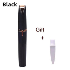 Mini Eyebrow Trimmer Multifunctional Hair Removal Safety Portable Electric Battery Electric Trimmer Automatic Trimmer for Facia